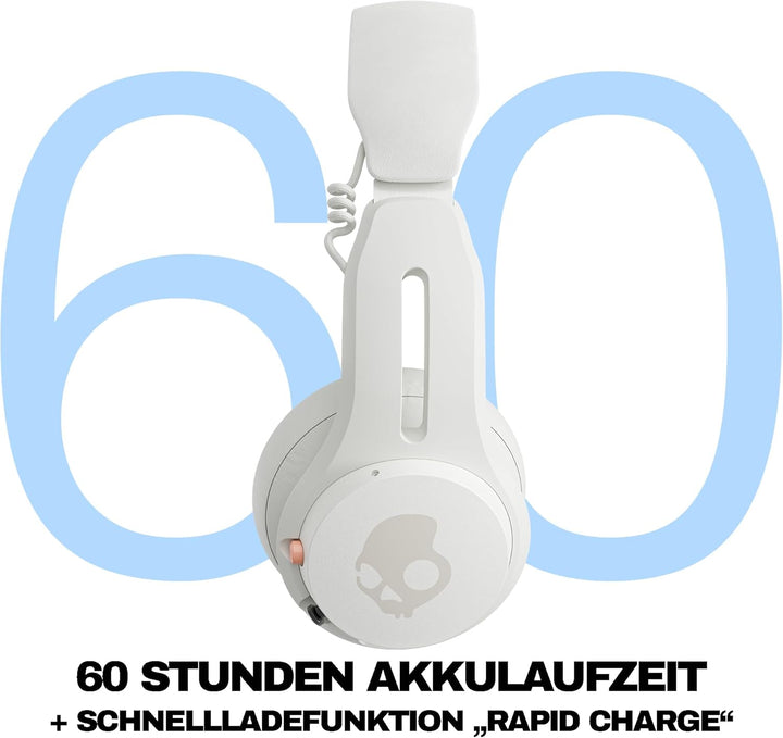 Skullcandy Icon ANC Wireless Bluetooth On-Ear-Kopfhörer, Active Noise Cancelling, 60 Stunden Akkulau