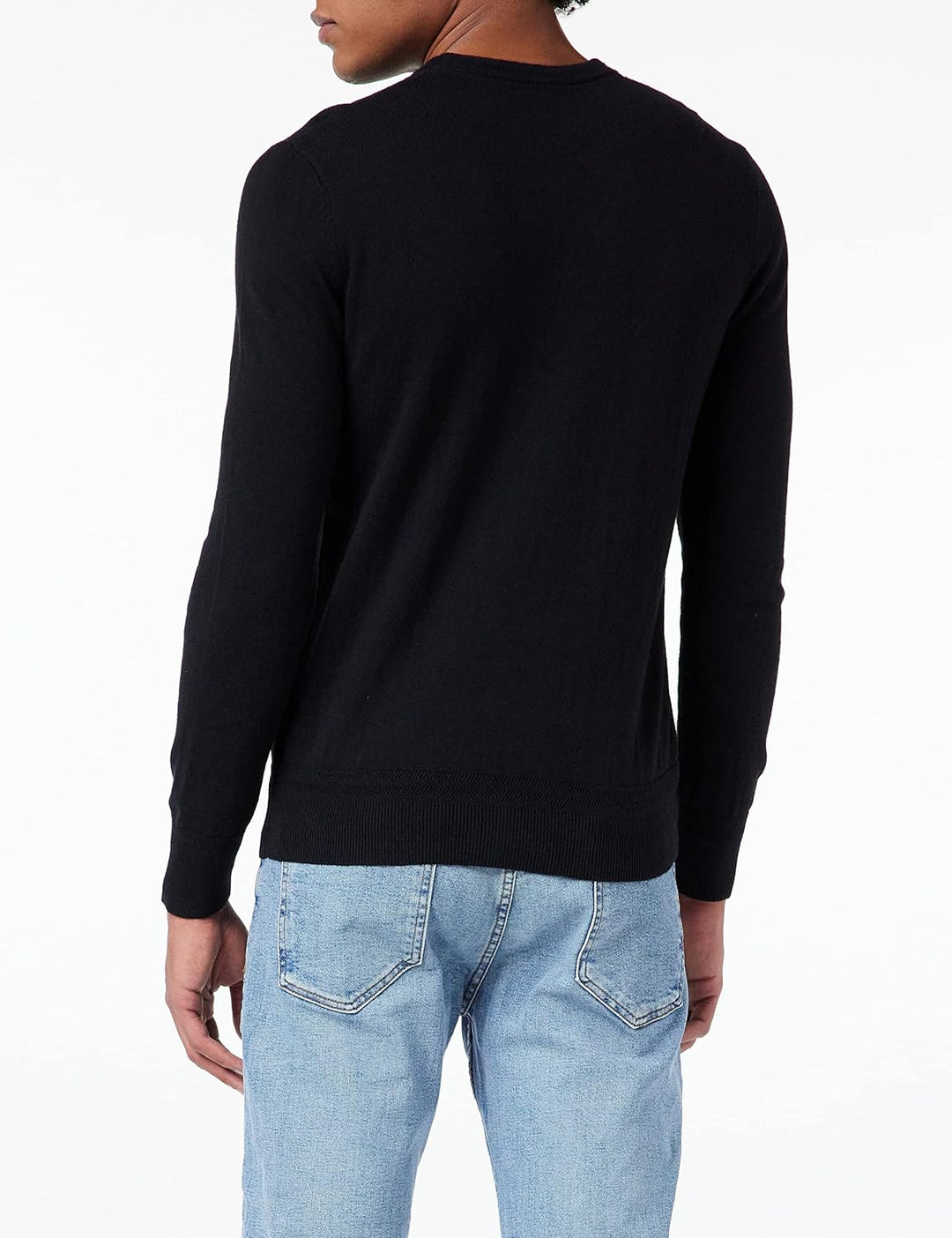 Schott NYC Herren Pullover M Schwarz, M Schwarz
