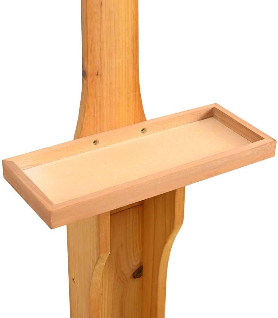 Tomostar Gartendusche, Pooldusche für den Aussenbereich, aus Holz