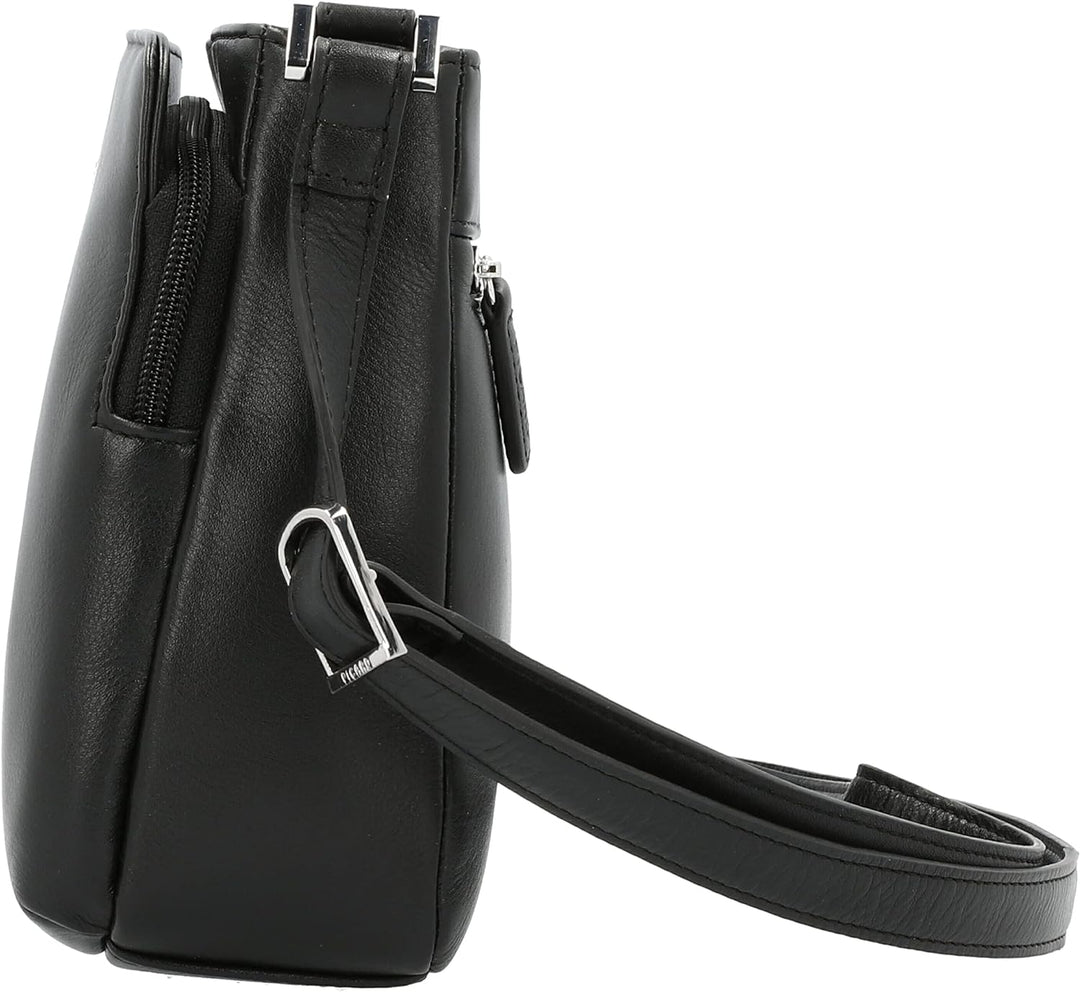 Picard Damen Schultertasche REALLY aus Echtleder Klein | mit Reissverschluss | Schultertasche | Allt