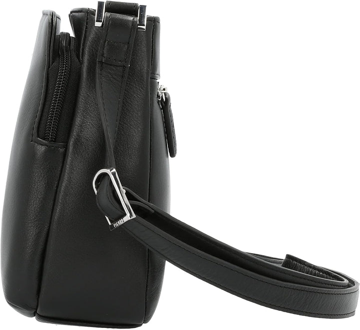 Picard Damen Schultertasche REALLY aus Echtleder Klein | mit Reissverschluss | Schultertasche | Allt