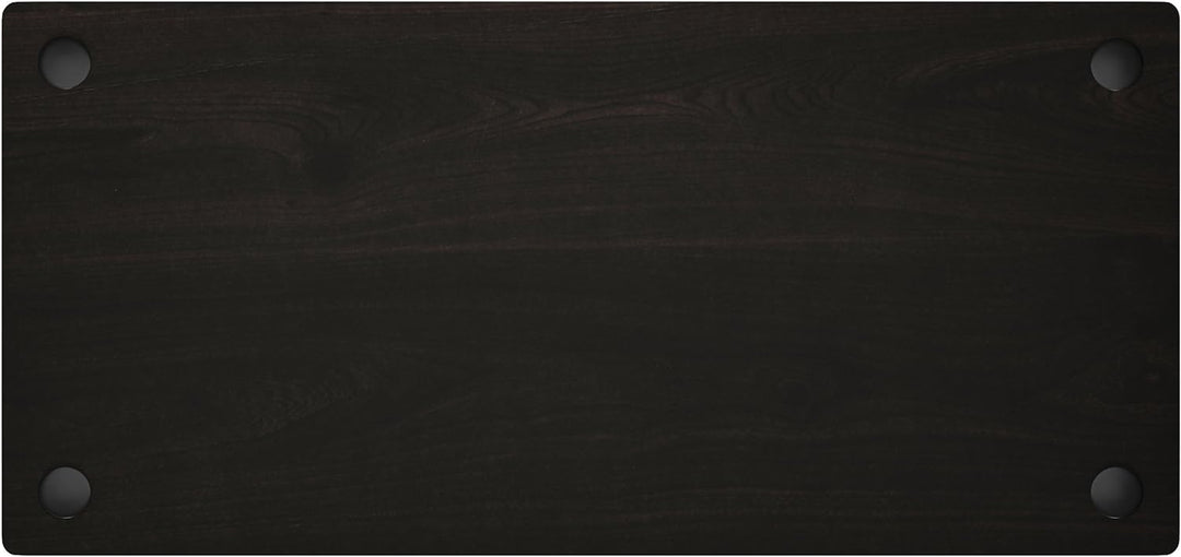 Furinno kompaktes Mehrzweck-Regal mit 3 Ebenen, holz, Espresso/Schwarz, 29.46 x 59.94 x 75.18 cm Esp