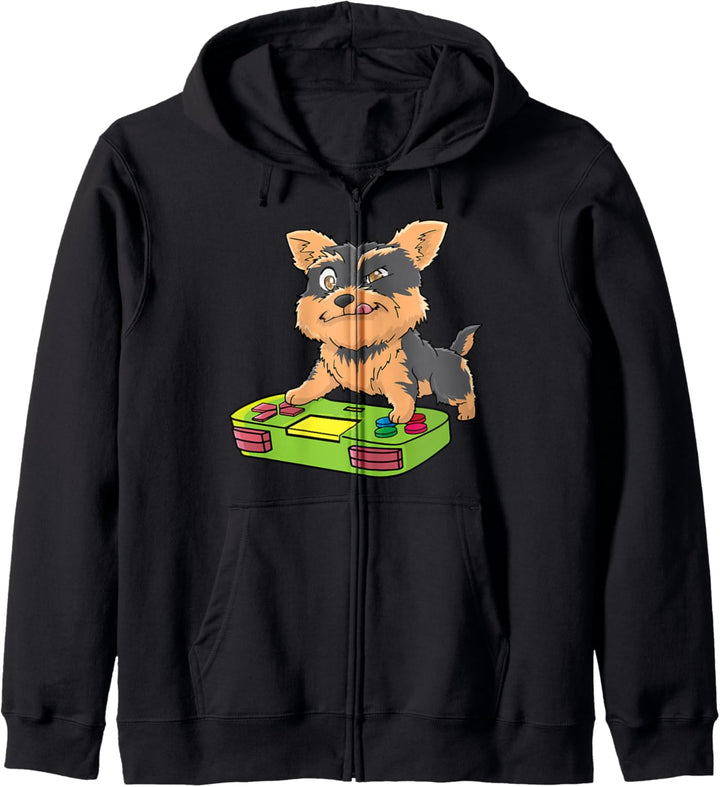 Cairn Terrier Anime Gaming Gamer Kawaii Kapuzenjacke