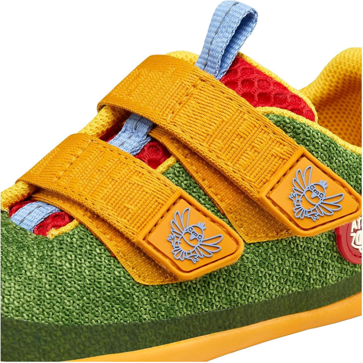 Affenzahn Barfussschuh Knit Happy mit Klettverschluss, Vegan, rutschfest, Flexibel, Reflektierend, b