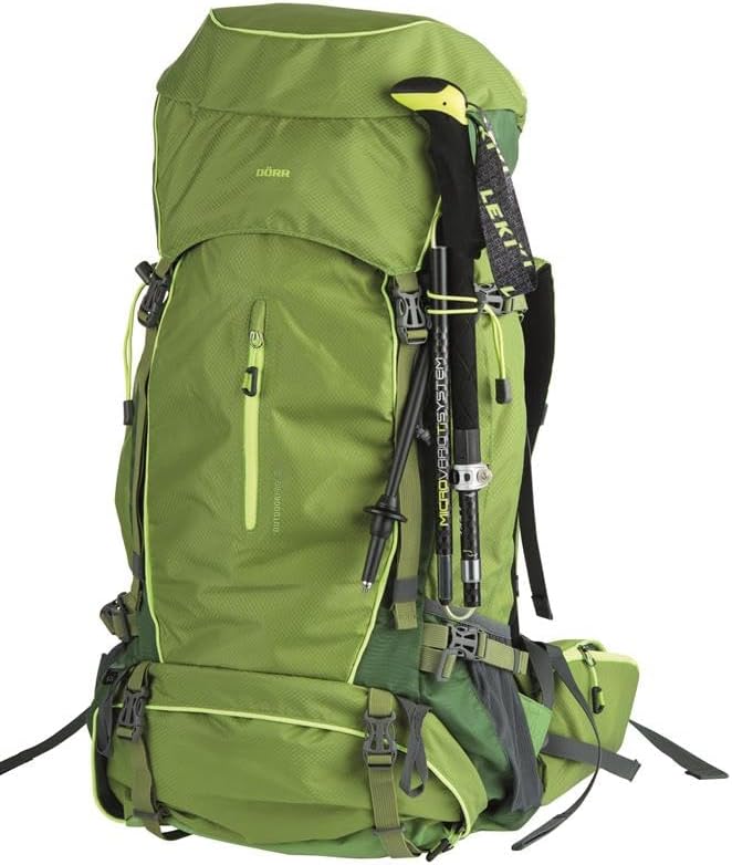 DÖRR Rucksack Outdoor Pro 65 + Pro 15 grün