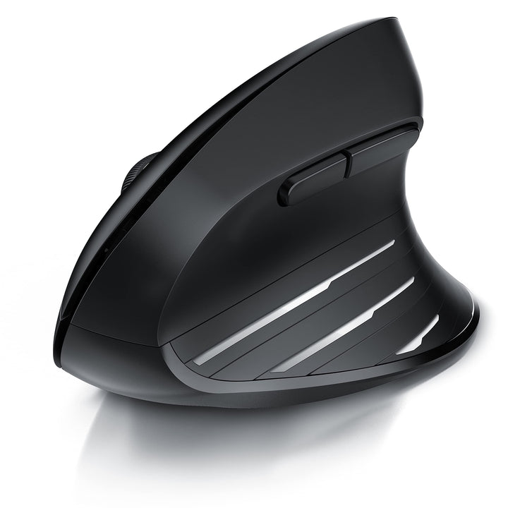 CSL - kabellose Maus Vertikal Funk 2.4 GHz - Neues Modell - USB Vertical Mouse – ergonomisches Desig