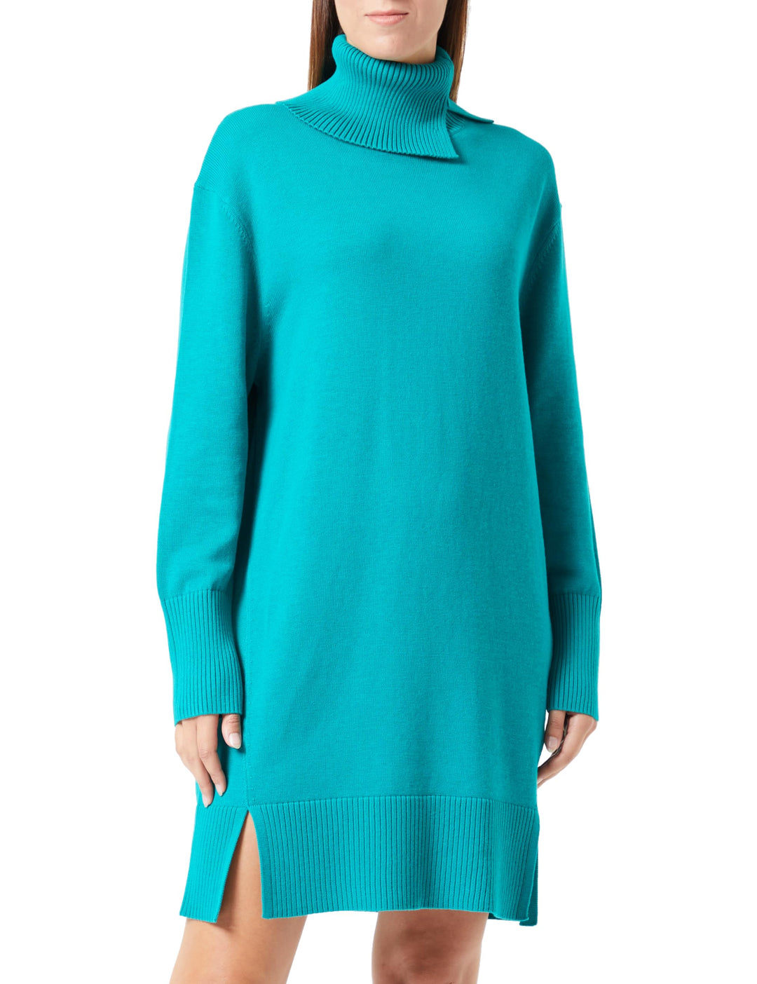 BOSS Damen C_fimalaya Knitted Dress M Open Green393, M Open Green393