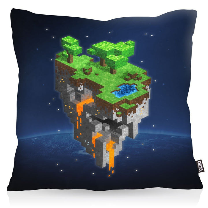 VOID Mine Tower Kissenbezug Kissenhülle Outdoor Indoor Cube Block würfel Spiel Game, Kissen Grösse:5