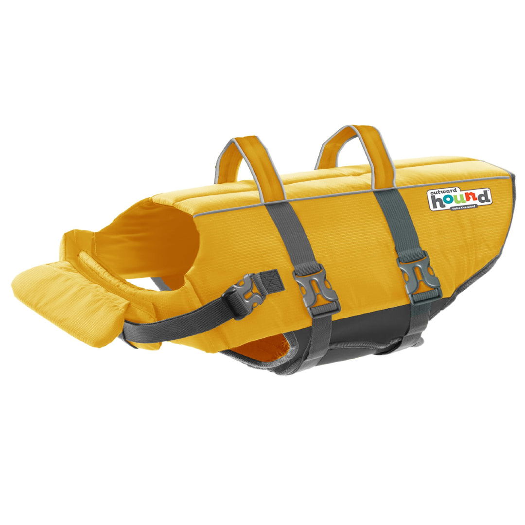 Outward Hound Granby Splash Yellow Hundeschwimmweste, Grösse M gelb Medium, gelb Medium (Chest Girth