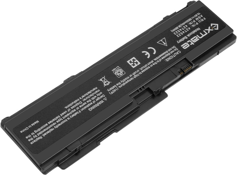 Exmate Laptop Akku 42T4522 für IBM Lenovo ThinkPad X300 X301 Series [10.8V 3600mAh 38.88Wh]