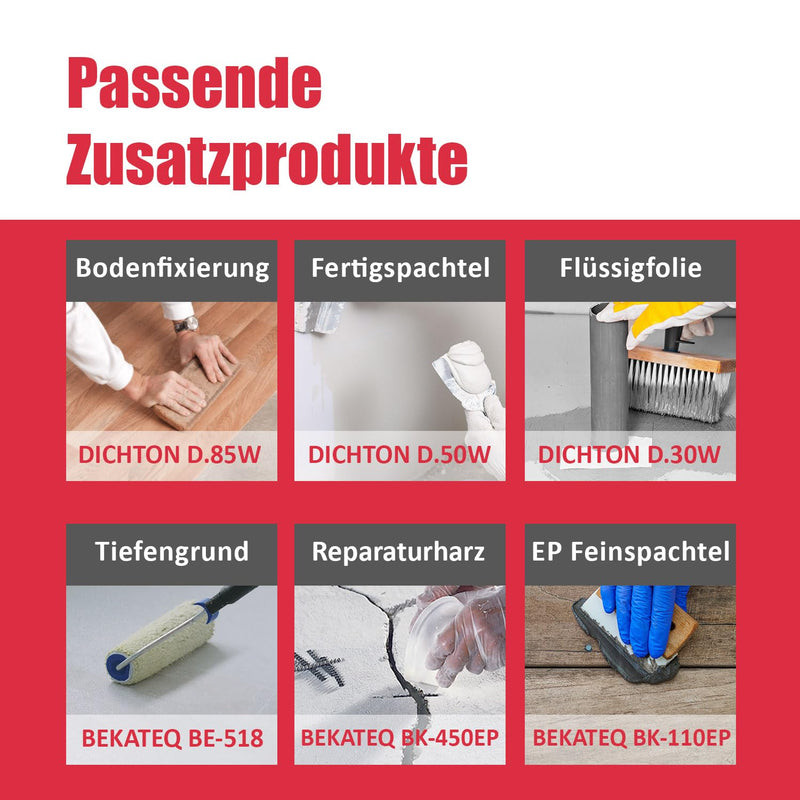 Bodenkleber 1kg - Universalkleber Teppich, PVC, CV, Linoleum, Kork, Vinylboden kleben, Parkett Klebe