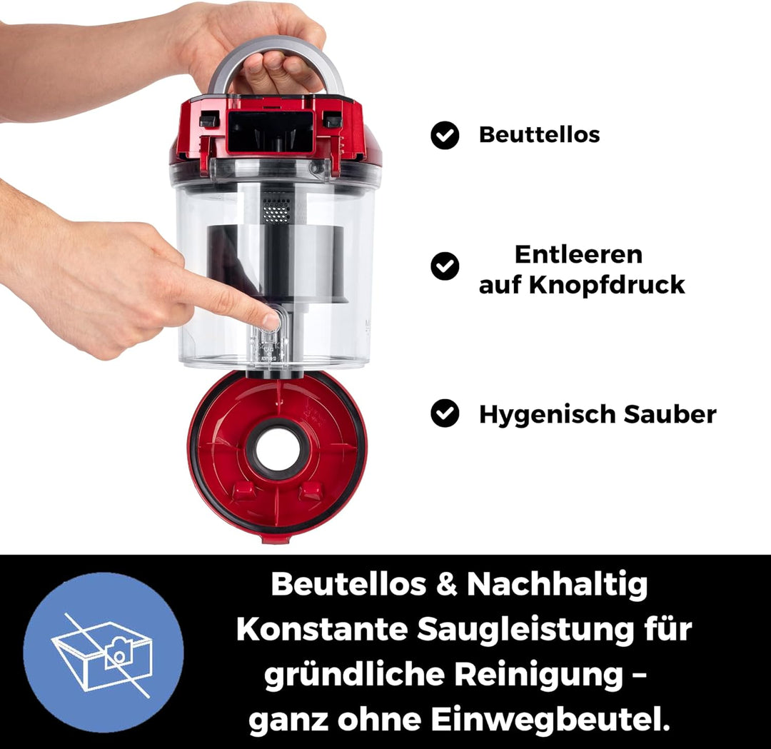 Fakir Trend BL 141 Staubsauger beutellos 700 W, Staubsauger ohne Beutel einstellbare Leistungsfunkti