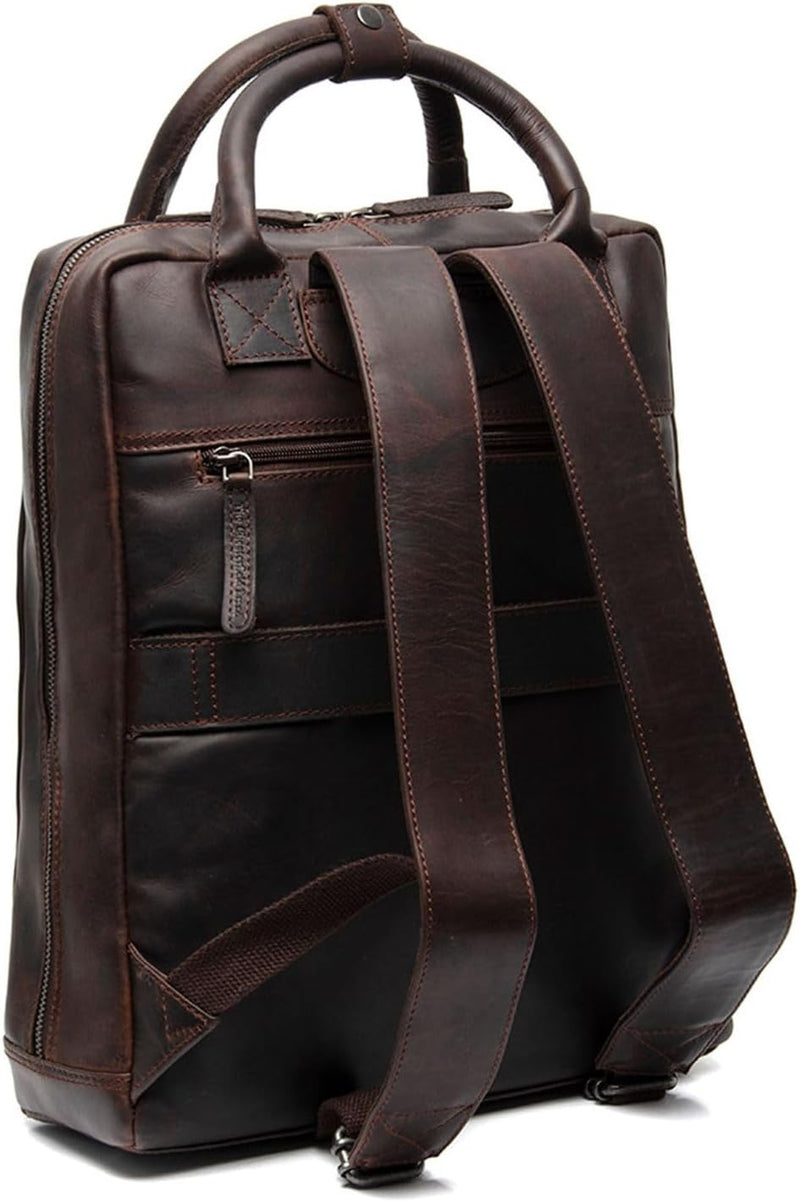 The Chesterfield Brand Wax Pull Up Georgia Rucksack Leder 36 cm Laptopfach