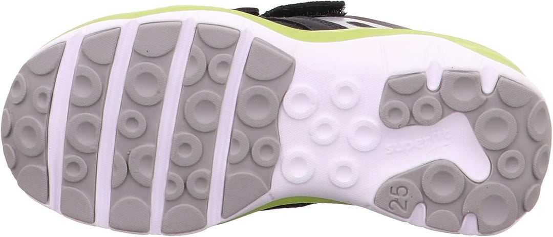 Superfit Jungen Sport5 Gore-tex Sneaker 25 EU Weit Schwarz Hellgrün 0000, 25 EU Weit Schwarz Hellgrü