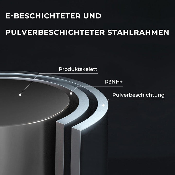 Grand patio Kaffeetisch, Outdoor Tisch, Balkontisch, Premium Stahl, Einfacher Aufbau, Beistelltisch
