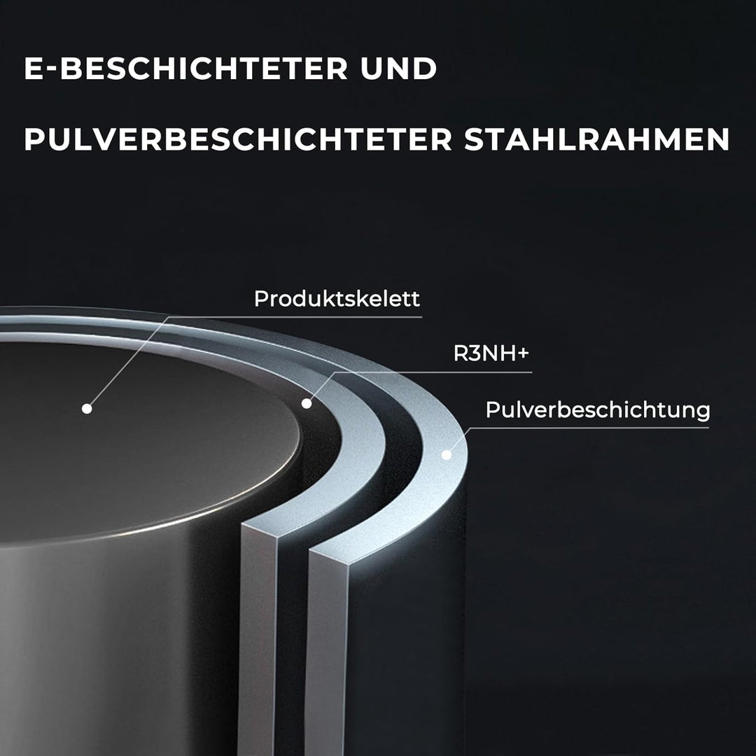 Grand patio Kaffeetisch Beistelltisch Outdoor Tisch Balkontisch, Einfacher Aufbau, Beistelltisch für