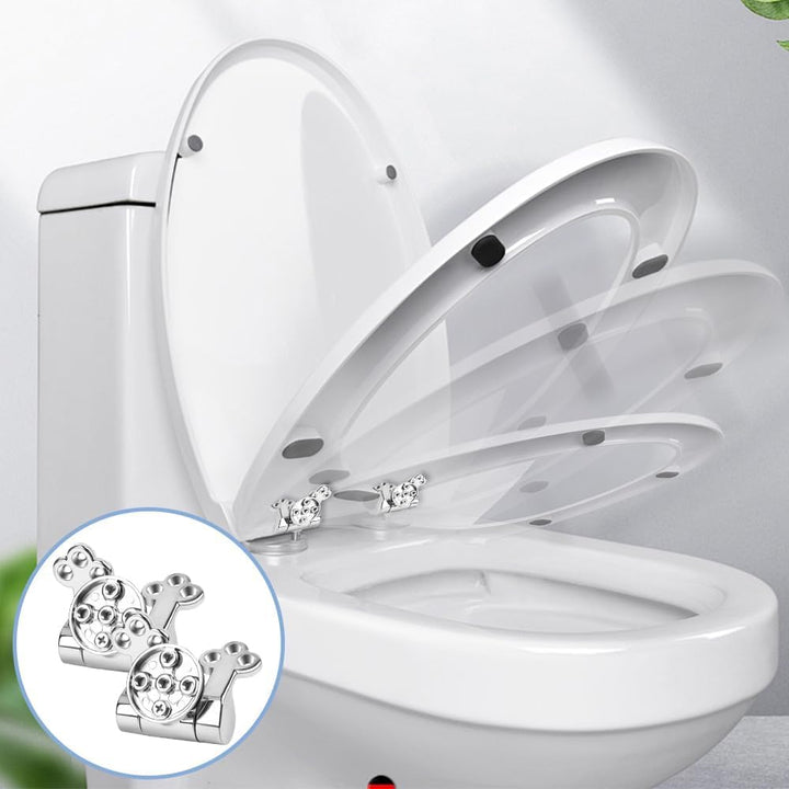 Wc Sitz Scharniere Ersatzteile, Befestigungs-Set für Toilettendeckel mit Absenkautomatik WC Scharnie