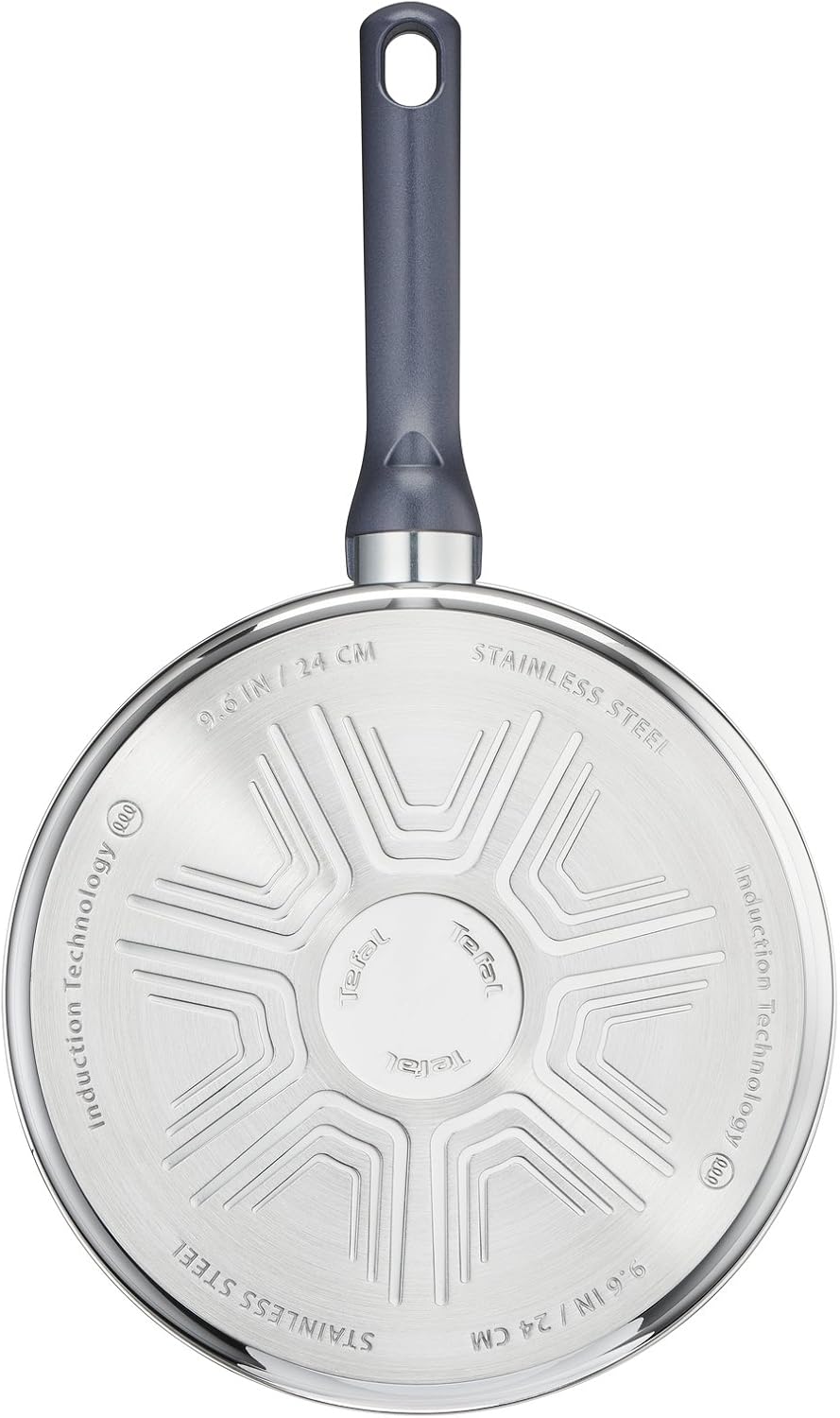Tefal g7133214 dailycook Pfanne, Edelstahl, 24 cm, Metal, 2 43,7 x 25,6 x 10,6 cm, 43,7 x 25,6 x 10,