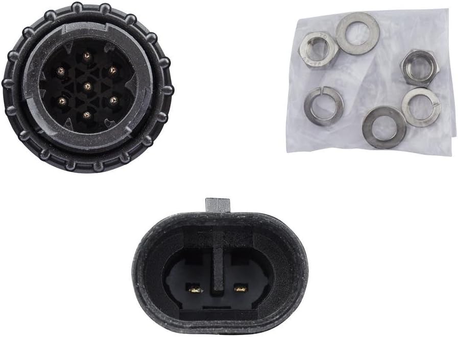 HELLA - Heckleuchte - Hybrid - 24V - Anbau/geschraubt - Lichtscheibenfarbe: glasklar - Stecker: DIN-