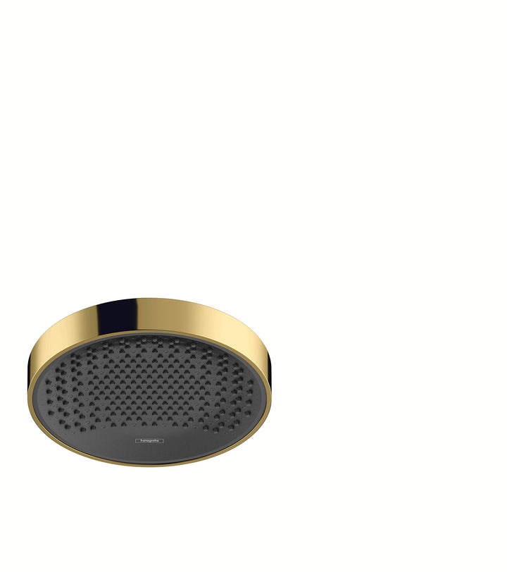 hansgrohe Duschkopf Regendusche Rainfinity (250mm, rund, 1 Strahlart) Polished Gold Optik