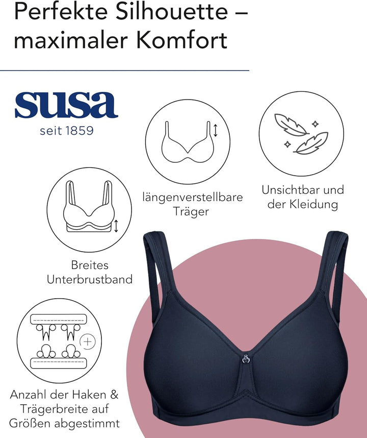 SUSA Damen Catania BH 80C Twilight Blue, 80C Twilight Blue