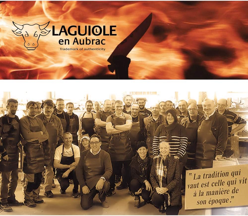 Laguiole en Aubrac professionelles Sommelier Kellnermesser Paper Waves