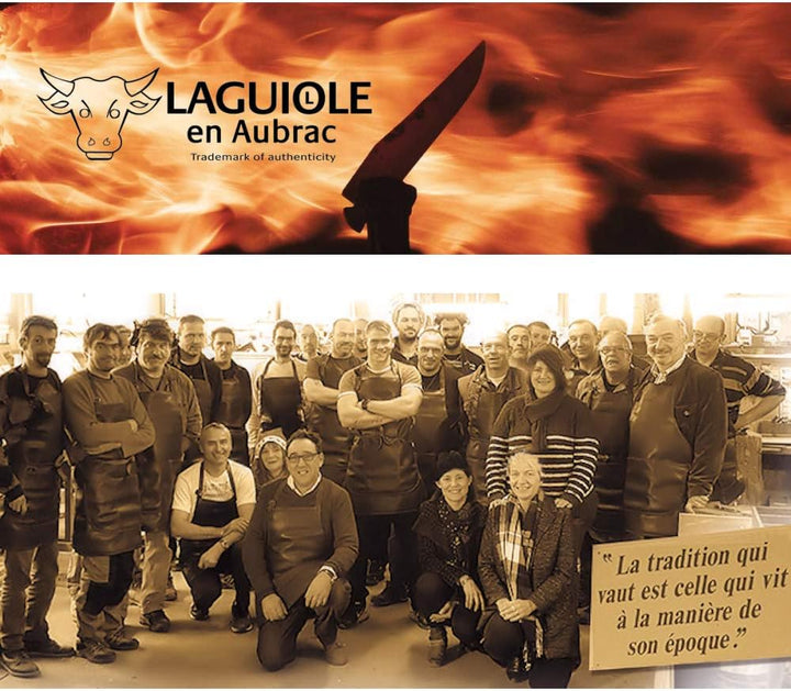 Laguiole en Aubrac professionelles Sommelier Kellnermesser Paper Waves