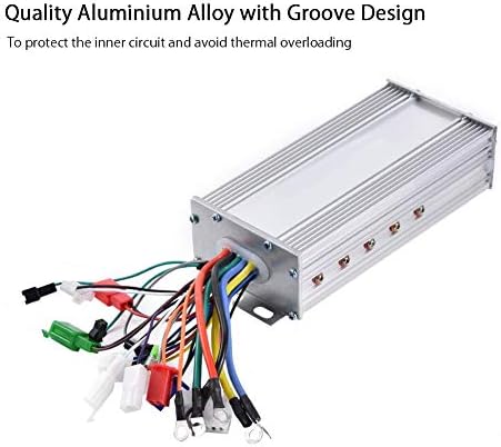 Motor Brushless Controller, 36V / 48V 1000W Aluminiumlegierung Elektrische Bürstenlose Sinus Control