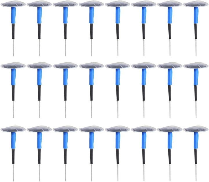 Nimoa Reifenreparatur Gummi-Universal Tubeless Reifenpilz Nagelreparaturfolie für Automobile und Mot