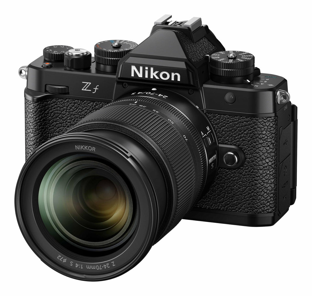 Nikon Z f Kit 24-70mm 1:4 S Vollformatkamera, 24.4MP, 4k Video, Pixel Shift, Gehäuse mit Magnesiumle