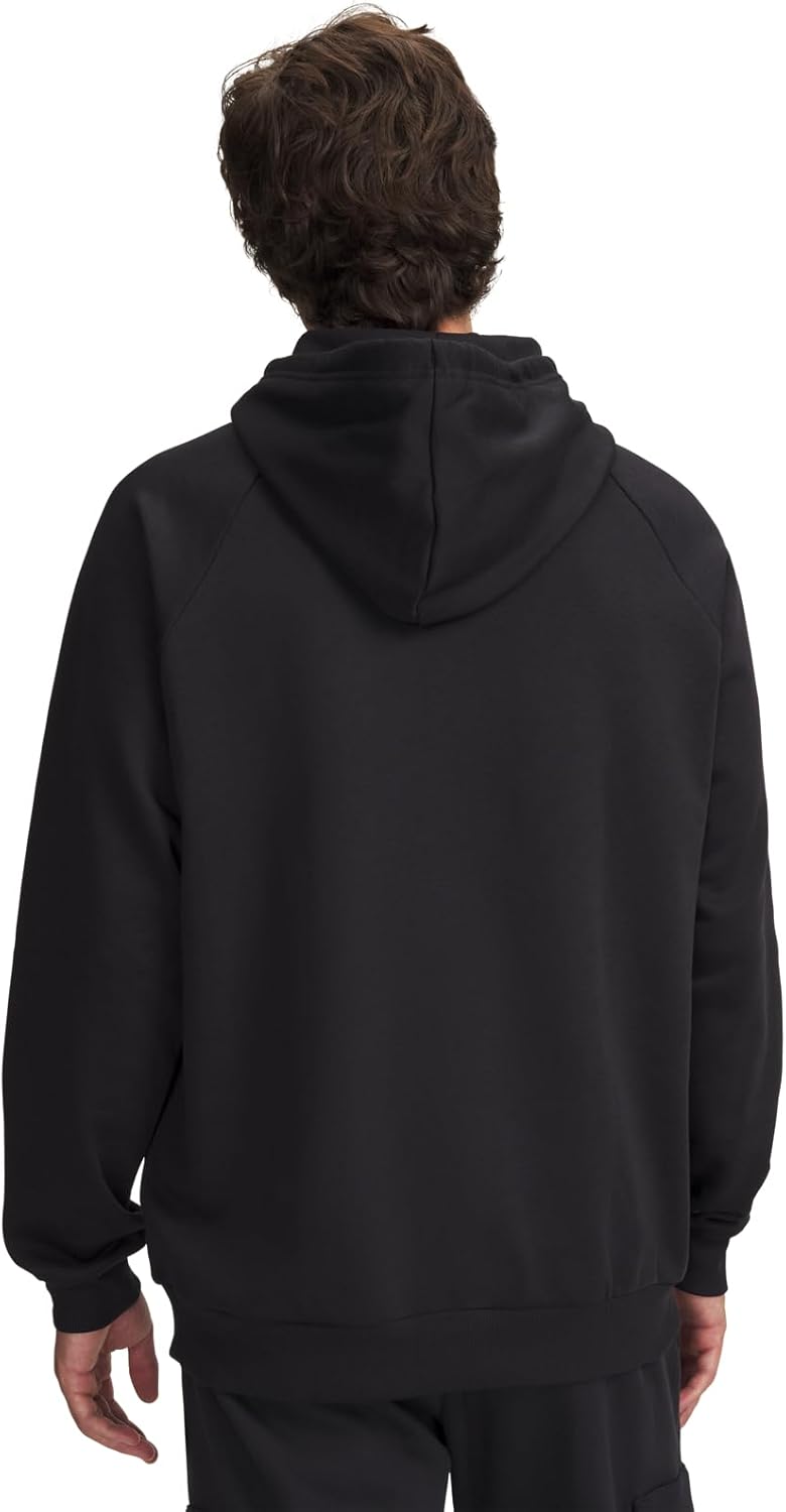Under Armour Herren Rival Fleece Logo Hoodie Kapuzenpullover XS Schwarz, XS Schwarz