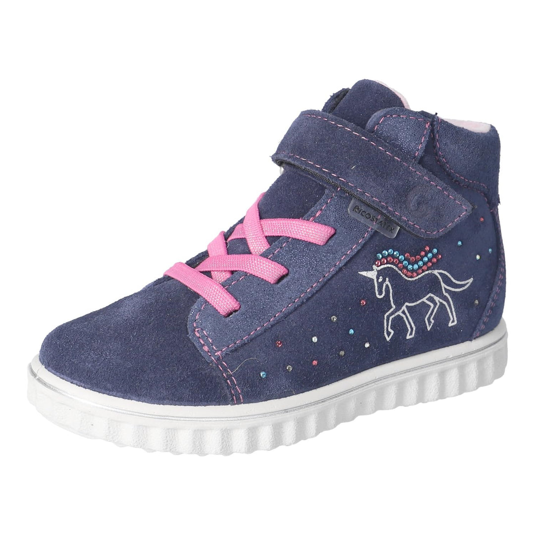 RICOSTA Mädchen Stiefel Jeannie, Kinder Boots, lose Einlage, RicostaTEX 25 EU Nautic 170, 25 EU Naut
