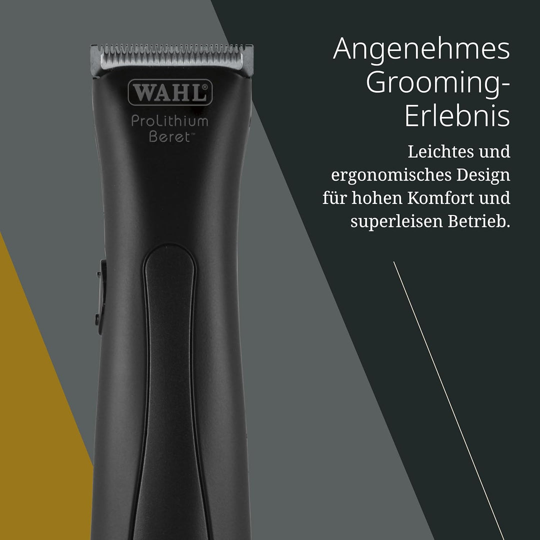 Wahl Stealth Beret - Netz-/Kabelloser Konturen-Haarschneider mit Präzisionsklingensatz - Für dichtes