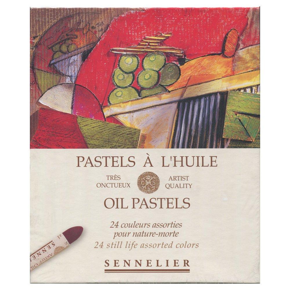 Sennelier Kartonöl Pastell Set, 24 Stück (1 Stück) Stillleben 1 stück (1er Pack) Stillleben, 1 stück