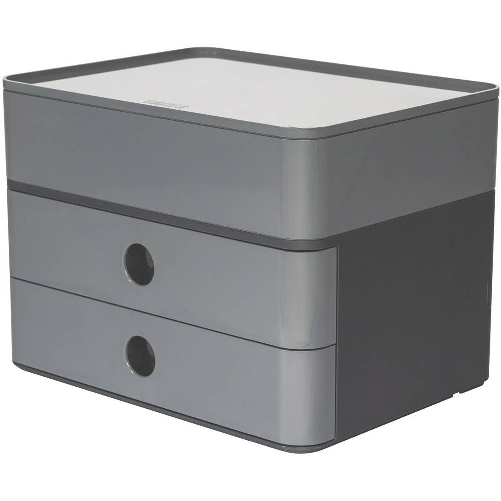 HAN Schubladenbox Allison SMART-BOX plus mit 2 Schubladen, Trennwand sowie Utensilienbox, inkl. Kabe