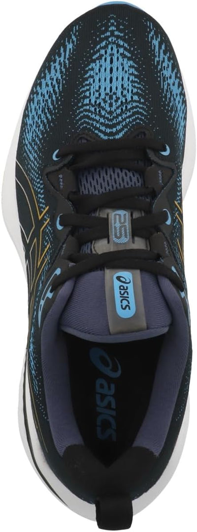 ASICS Cumulus 25 Mann Laufschuhe Weiss Schwarz 42 EU Black Fellow Yellow, 42 EU Black Fellow Yellow