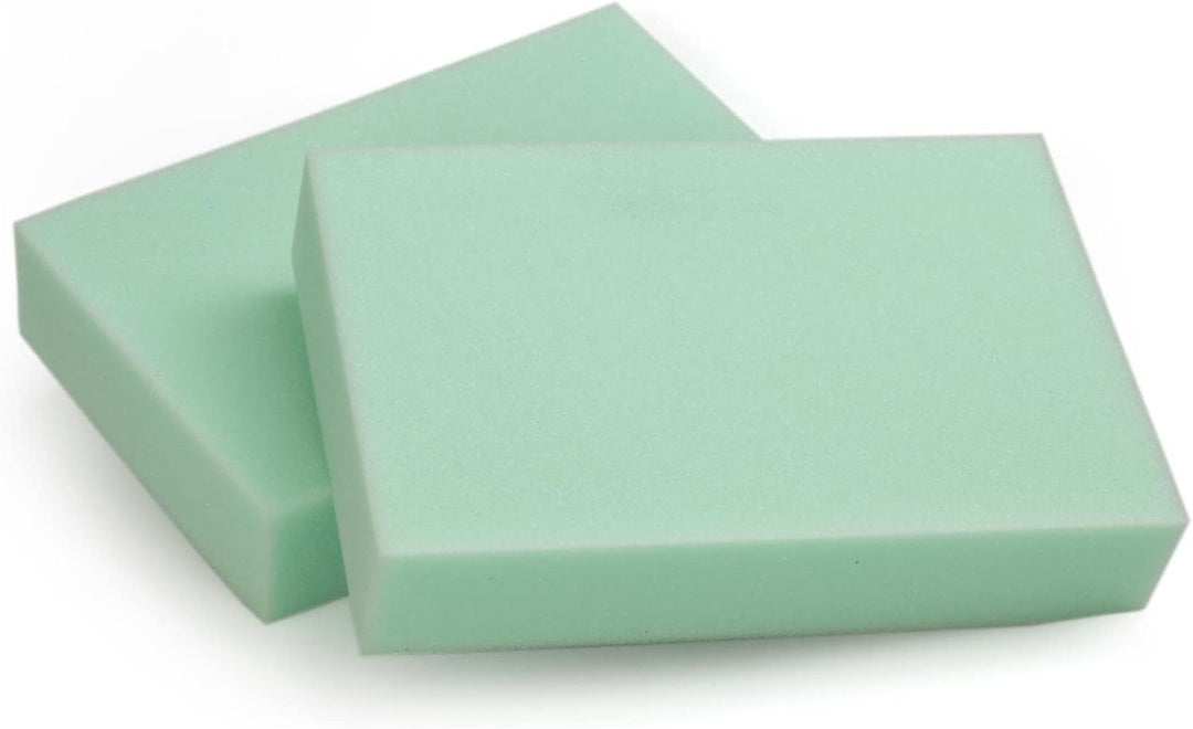 SW Bedding mySchaumstoff Schaumstoff Zuschnitt PU RG 28/32 Mint 100x60 cm 12 cm 100 x 60 cm 12 cm, 1