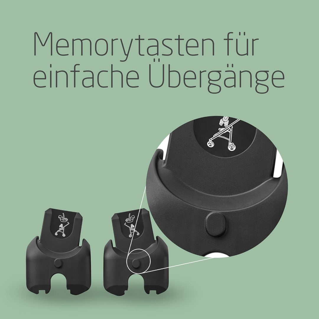 Maxi-Cosi Adapter für Babyschale, zum Befestigen der Maxi-Cosi Babyschale am Maxi-Cosi Kinderwagen,