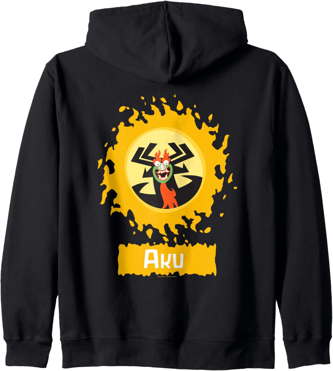 Samurai Jack Aku Yellow Eclipse Kapuzenjacke