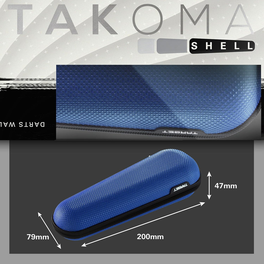 Target Japan Takoma Shell Wallet, Blau | Dart-Tasche, Dart-Aufbewahrungsbehälter, hält 3 vollständig