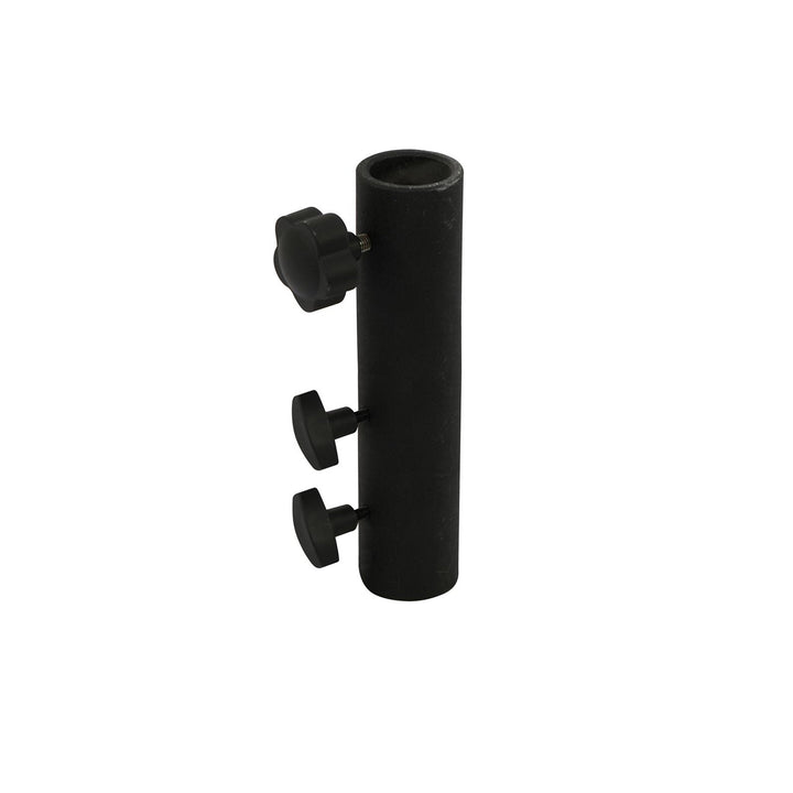 EUROLITE STV-3529 Adapter lang | Massiver Adapter für 35-mm-Rohr, 28-mm-TV-Zapfen, Maximallast WLL 1