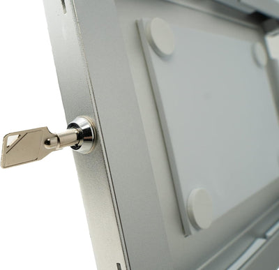 System-S Tischhalterung 360° Ständer abschliessbar für Microsoft Surface Pro 8 13.0" Grau