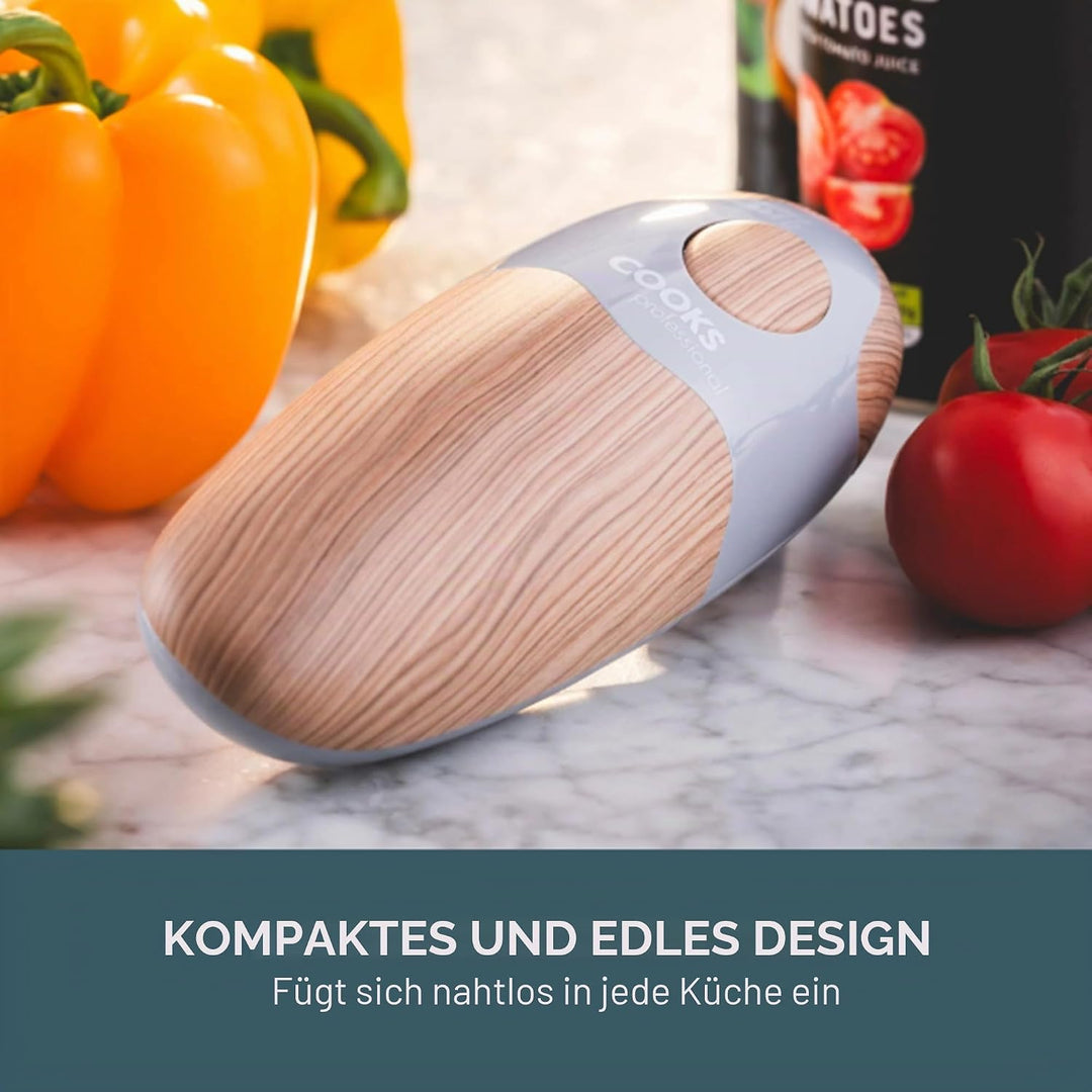 Cooks Professional Elektrischer Dosenöffner, automatischer kabelloser Dosenöffner für Arthritis und