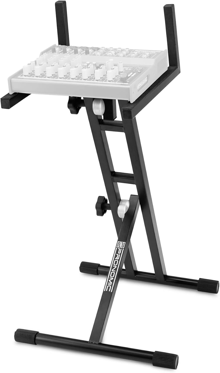 Pronomic MXS-100 Mixer und Amp Stativ (Multifunktional für Mixer, Gitarrenverstärker, Combo Amps, La