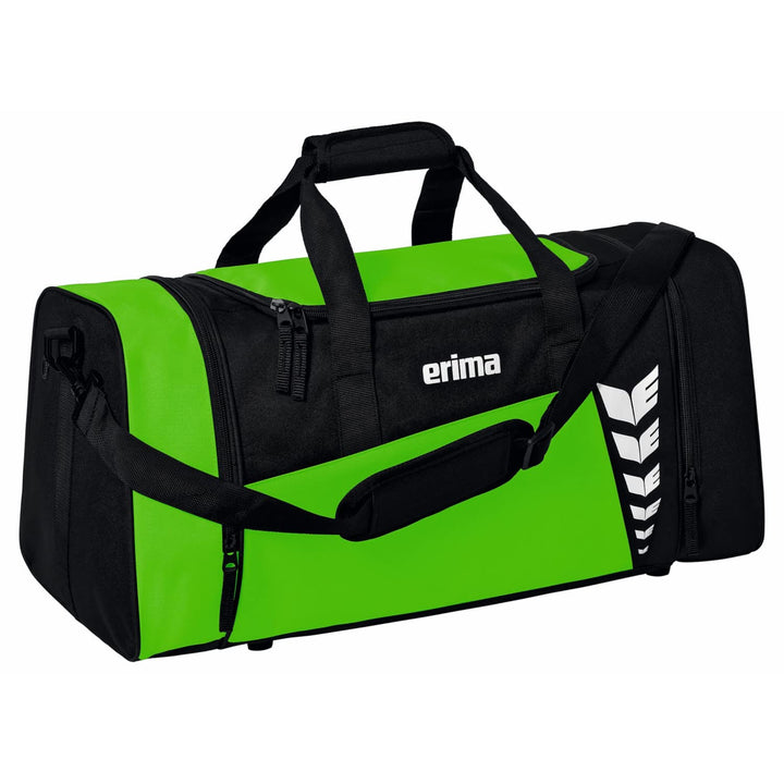 Erima Unisex Six Wings Sporttasche M Green/Schwarz, M Green/Schwarz