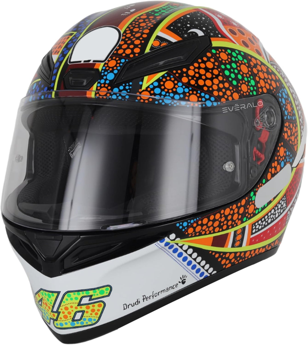 Everalo Kompatibel mit Agv K1 Visier - K3sv - K5 - K5s - K1s - S4sv - Horizon - Skyline - Strada - S