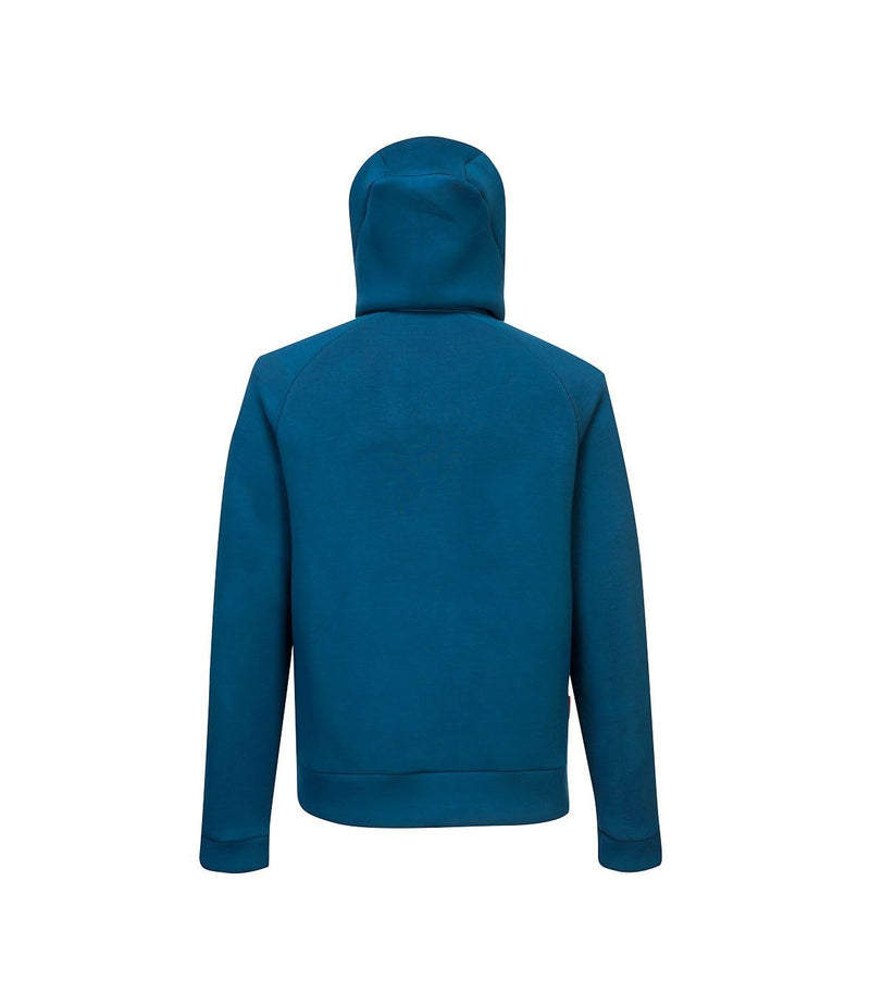 Portwest DX4 Kapuzenjacke mit Reissverschluss, Grösse: XXL, Farbe: Metro Blau, DX472MBRXXL XXL Metro