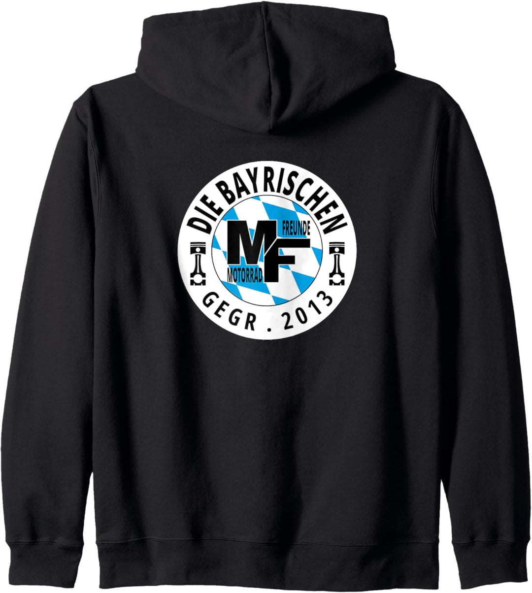 Die bayrischen Motorrad Freunde - der Motorradfreunde Kapuzenjacke