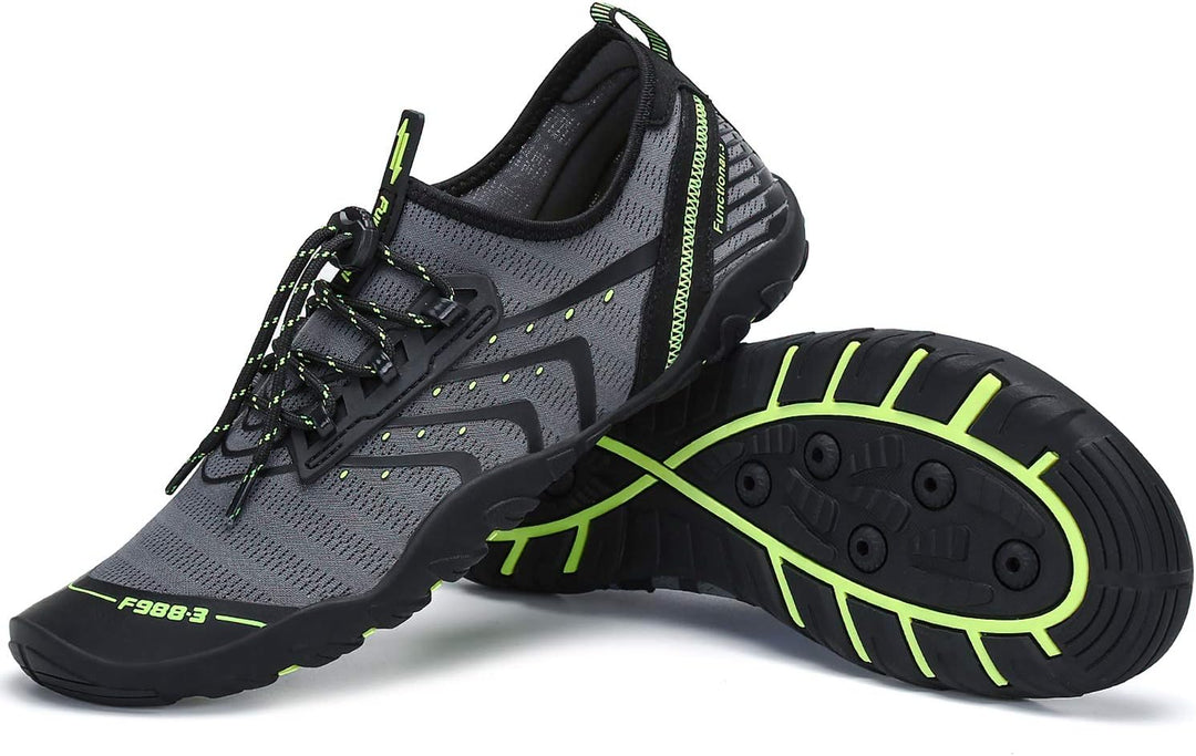 SAGUARO Badeschuhe für Herren Damen - 7/9 Drainagelöcher Schnelltrocknende rutschfest, Gr 35-48 42 E