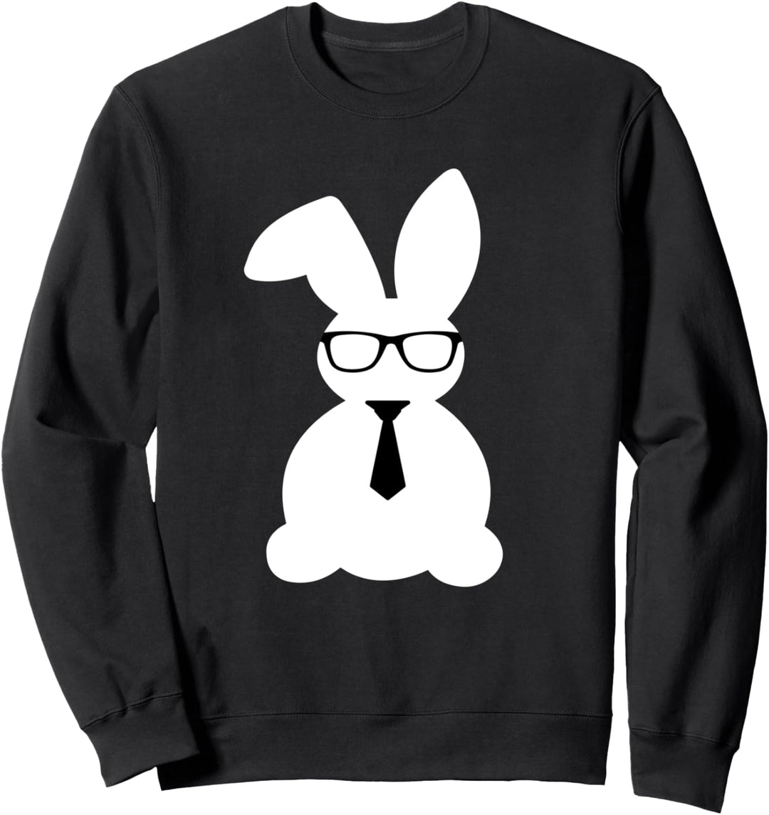 Niedliche Hase Fliege Männer Jungen Kinder lustig Ostern Tag Sweatshirt